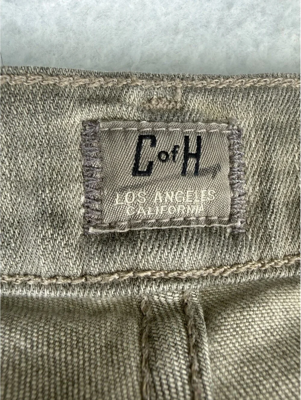 Citizens of Humanity Gray Low-Rise Skinny Stretch Jeans, 5-Pocket